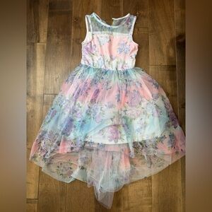 Floral Pastel Kids Dress